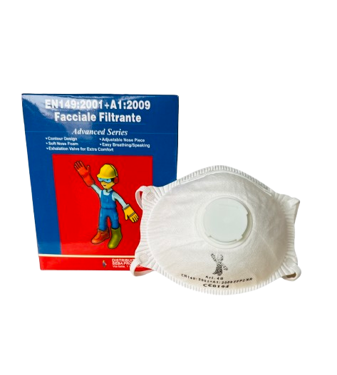 MASCHERA FFP2 FACCIALE FILTRANTE – 10 PZ.